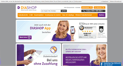 Desktop Screenshot of diashop.de